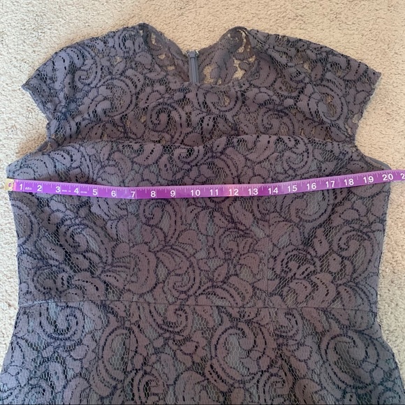 Jasmine Bridal Bridesmaids Dress Gray Size 14 - Picture 6 of 7